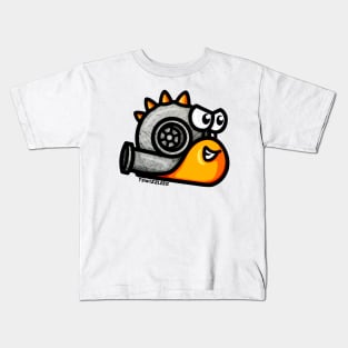 Turbo Snail - Turbosaurus (Orange) Kids T-Shirt